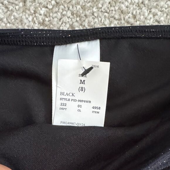 Kids' Pink and Black Patterned Swim Bottoms size 6-7 & 8 - Picture 5 of 7